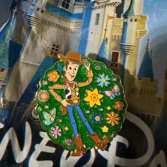 Walt Disney Accessories - 2026 Woody Toy Story WDW Epcot Flower & Garden Festival Pin LR pin